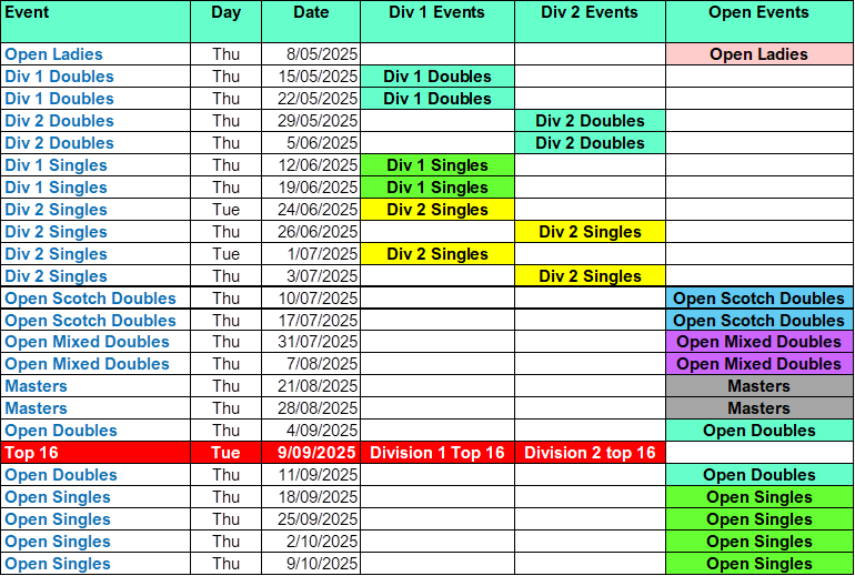 calendar